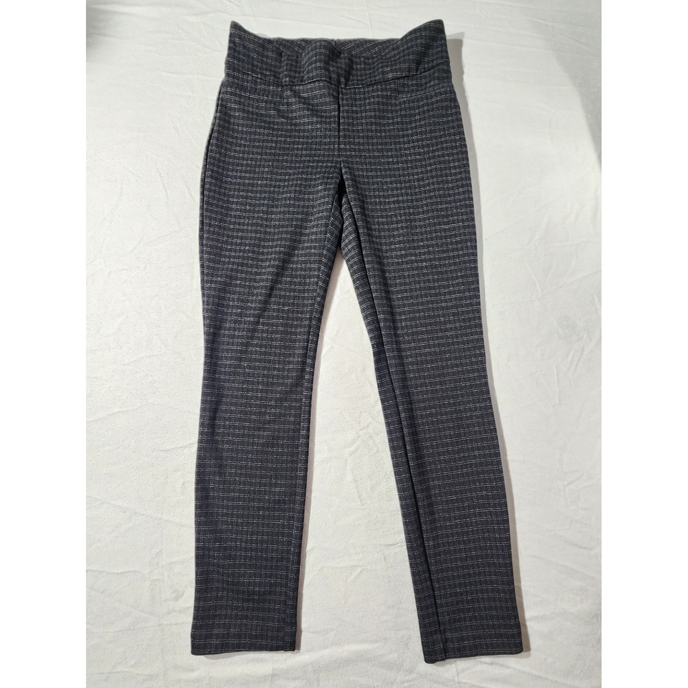 DAHLIA‎ DRESS PANTS PULL ON HIGH WAISTED PLAID MACY'S